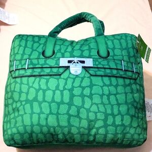 Purse-Shaped Decorative Pillow